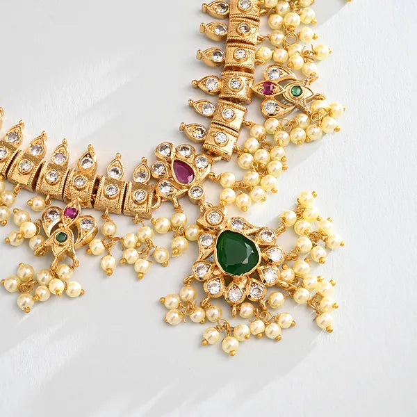CZ Stone Necklace set
